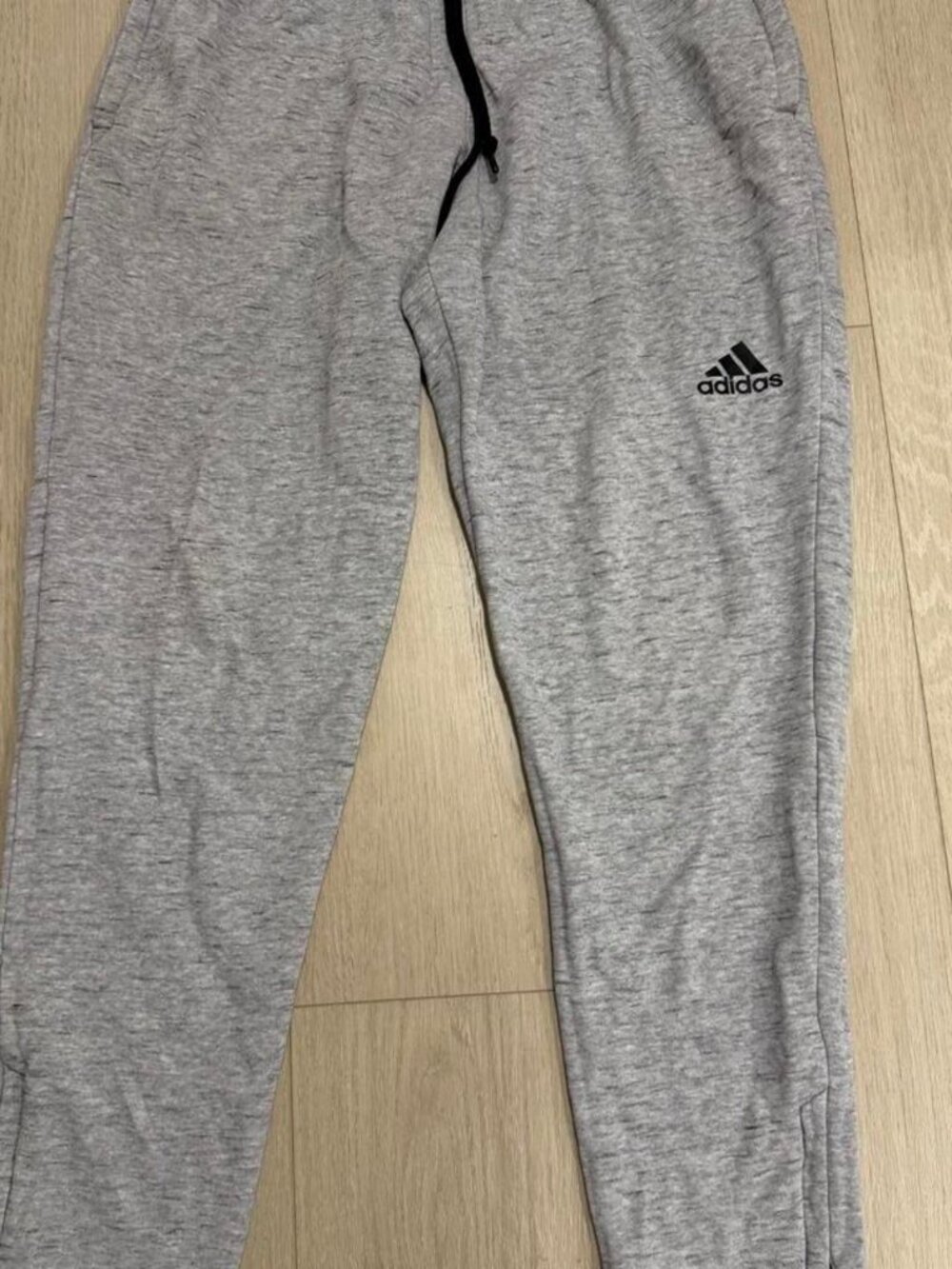 Adidas Men's Grey Joggers-tracksuits Size M